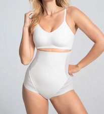 Honeylove Queen Brief Shapewear MEDIUM ASTRAL WHITE NWT