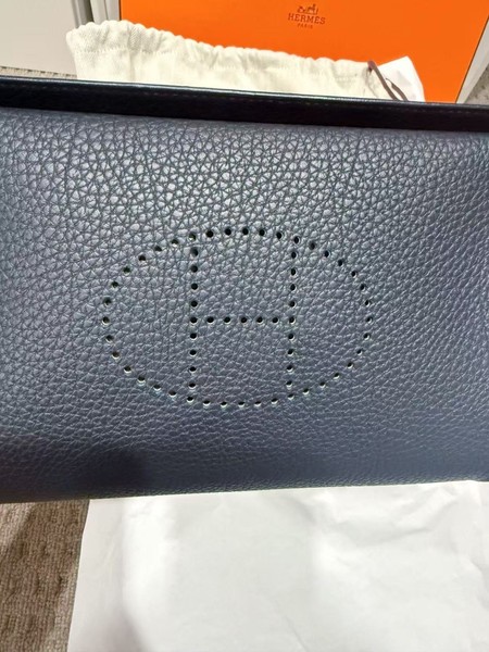 Authentic Hermes Videpoches bag Noir Unisex