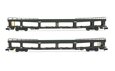 Arnold SNCF, 3-unit pack DEV AO coaches (A9, 2 x B10), green, ep. III
