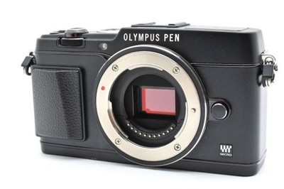オリンパス OLYMPUS PEN E-P5 ブラック ボディ Olympus PEN E-P5 16.1MP Mirrorless Digital Camera - Black (Body