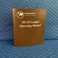 Northwest Airlines DC-10 Cockpit operating manual INCOMPLETE missing 1 Chapter