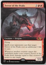 Terror of the Peaks (Extended Art) 369 Core Set 2021 Magic: The Gathering NM