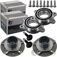 2X Skv RADLAGER-SATZ + Radnabe FüR Audi A4 (B8) A6 (C7) + Avant A5 A7 A8 Q5