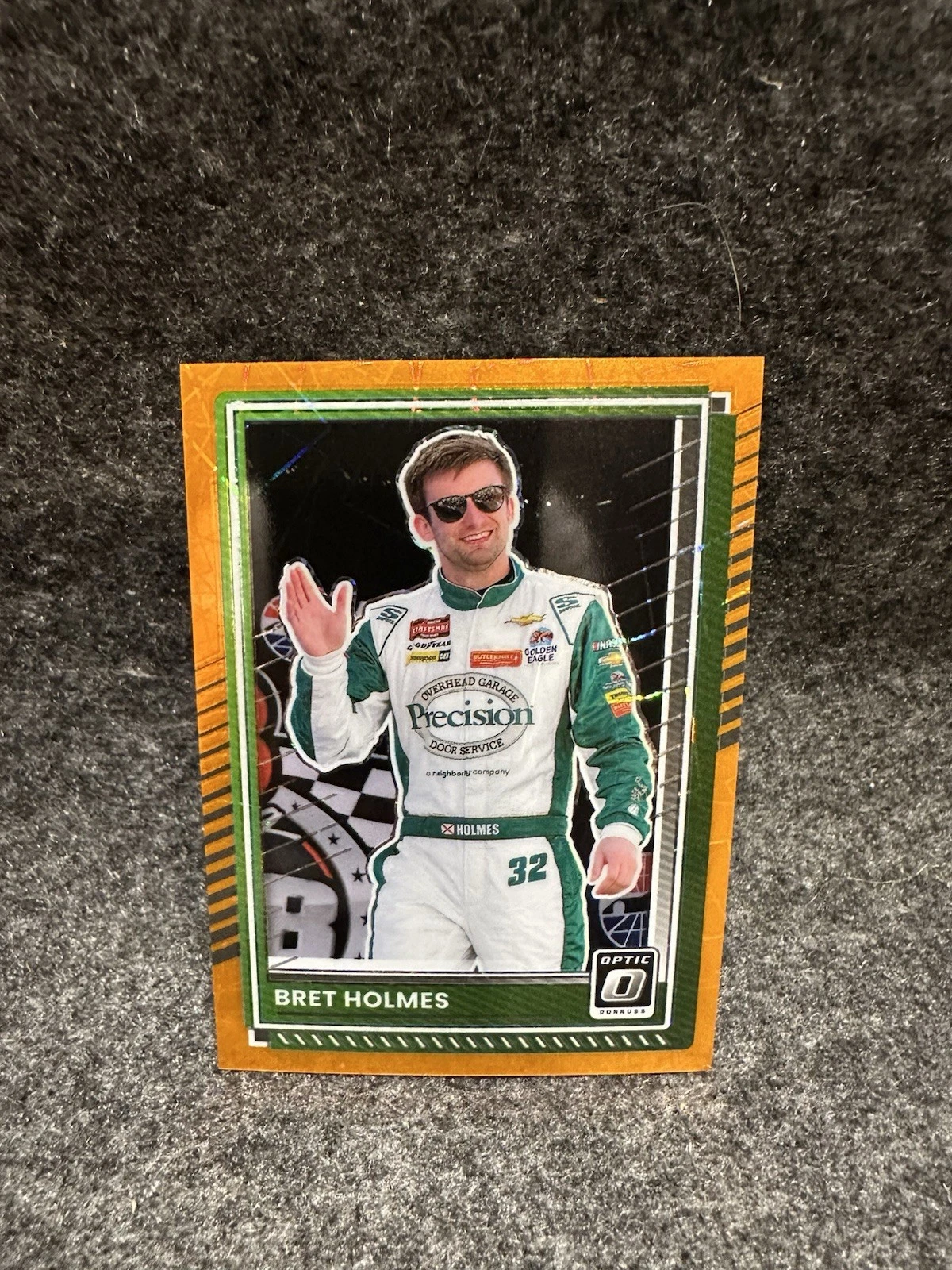 2025 Donruss Optic NASCAR Racing #2 Bret Holmes Orange Velocity Prizm