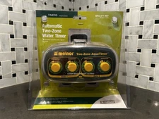 NIB Melnor Two Zone Aqua Timer Automatic Yard Water Timer Model 3100V