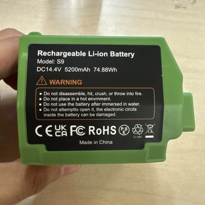 for iRobot Roomba S9 9150 + S9+ 9550 Robot Vacuum Series ABL-B Battery 74.88wh