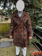 Vintage Pelzmantel Nutria Damen Braun von 1965