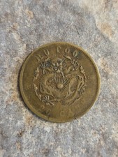 Rare! Hu Poo 20 Cash Guangxu Province Coin Copper Estate Find
