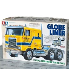 Tamiya 1/14 Rc Trailer Truck Gloveliner Tractor Head Electric 3-speed Japan