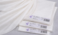 Seidenschal Seidenmalerei 3xSchal 175x45cm SEIDENTUCH handrolliert CR. SATIN 12