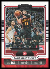 2023-24 Panini Contenders #14 Trae Young Atlanta Hawks Game Night Ticket