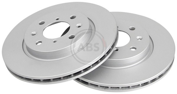 2X A.B.S. Bremsscheibe Beschichtet 18186 FüR Nz Suzuki Swift Fz 4 AZG412 ZC72S-image
