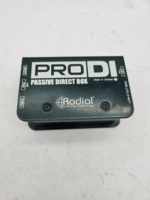 Radial Engineering ProDI Mono Passive Direct Box Pro DI Radial Transformer
