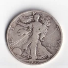 1935-S Walking Liberty Half Dollar OBV SCRATCHES SEE DESCRIPNO COMBINED SHIPPING