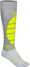 FLY RACING SNOW PERFORMANCE COOLMAX SOCK GREY/HI-VIS LG/XL'XL