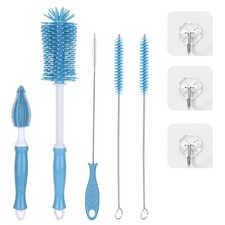 Silicone Cleaning Brush Kit   Household Cleaning Brushes for Bottles and Crev...