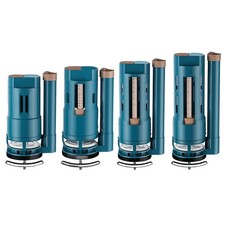 Split Toilet Drain Valves Double Flush Fill Water Tanks Replacement Fittings
