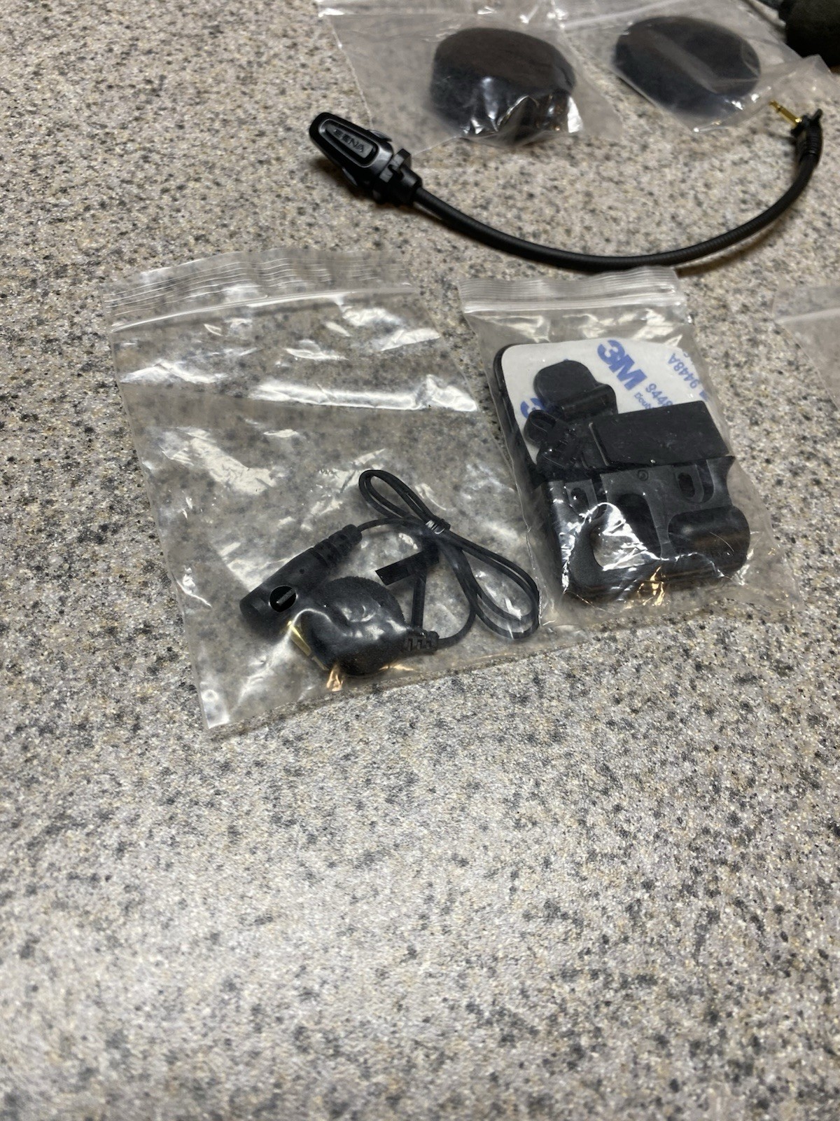 Sena 20S Motorcycle Bluetooth Headset Communication System Working W/ Extras