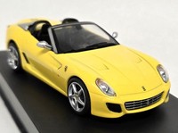 Atlas 1/43 Ferrari Sa Aperta 2010 Yellow Scale Diecast Model Car