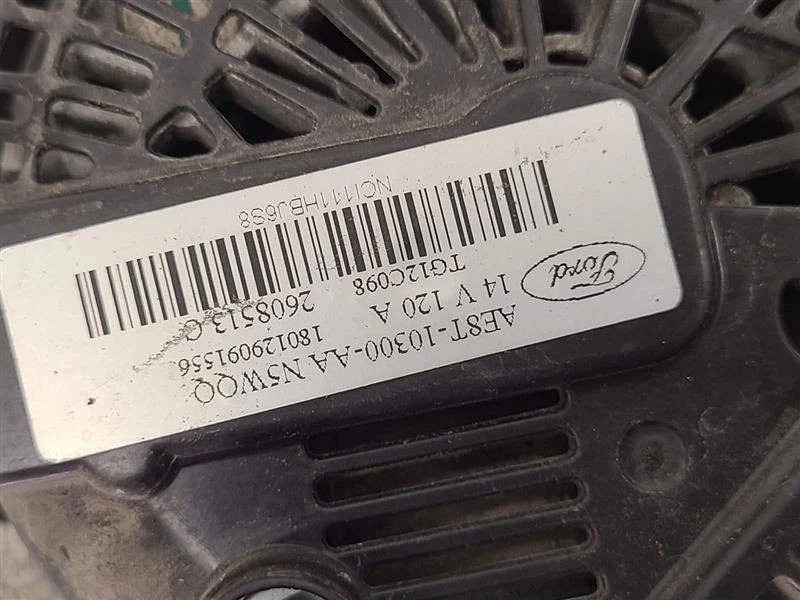 Alternador Ford Fiesta 2011-2019 sin turbo BE8Z10346A 11-19 Foto 3 de 4