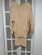 Zonda Nellis Vintage 80s Knit Sweater Skirt Set Top M Skirt L