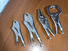 Pinze Grip Autobloccanti Regolabili Powerfix 4 Pezzi A Sgancio Rapido 