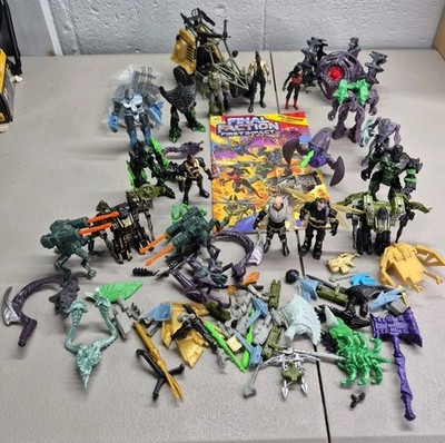 Final Faction Figures, Vehicles, Comic And Accessories Lot Huge