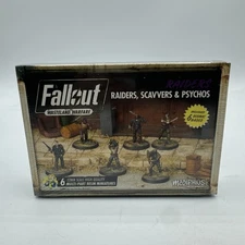 Fallout Wasteland Warfare Raiders, Scavvers & Psychos Fallout Minis by Modiphius