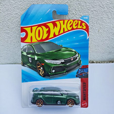 Hot Wheels 2026 Case F 2018 Honda Civic Type R Green New