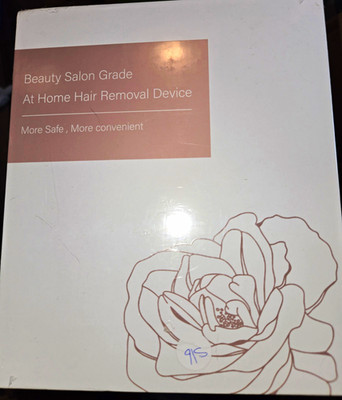 Salon Grade At-Home IPL Hair Removal Device for Hair Removal, White