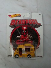 Deadpool Food Truck 2019 Real Riders HOT WHEELS Premium Metal MOC NEW #2