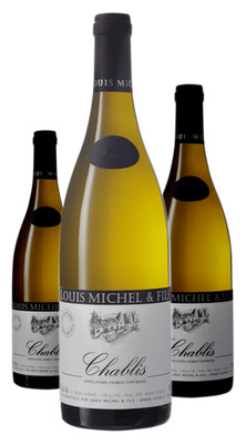 3 x Domaine Louis Michel & Fils Chablis Vieilles Vignes   2023