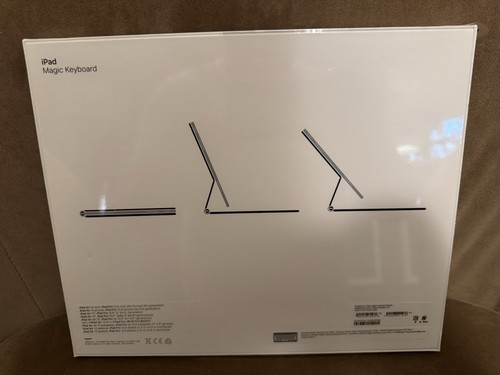 Apple Magic Keyboard - 12,9" iPad Pro 3. 4. 5. 6. Gen 13" Air Schwarz - VERSIEGELT - Bild 3 von 14