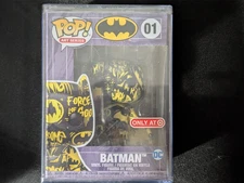 Funko Pop DC Batman #01 Art Series Target Exclusive w/ Pop Protector