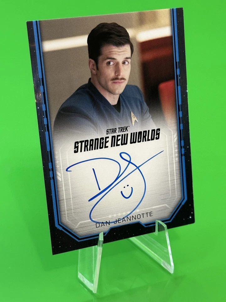 Star Trek Strange New Worlds S2 Dan Jeannotte as Sam Kirk Bordered Auto!!! - Image 3 of 4