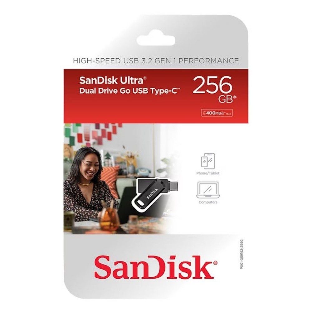 SanDisk Ultra Dual Drive USB-C 256GB USB 3.1 Flash Drive SDDDC3-256G