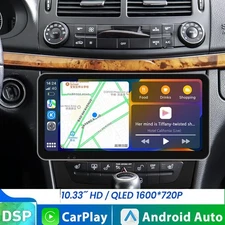 10.33" 64GB Android Car Stereo For Mercedes Benz E-W211 E320 E500 E350 CLS Radio