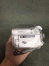 Canon DC100 Handheld DVD-RW PAL Camcorder Silver NOT TESTED