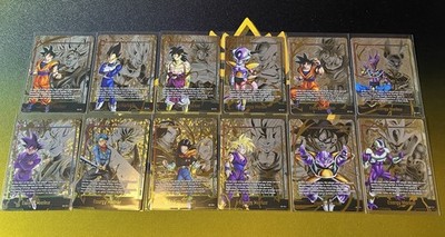 Dragon Ball Super Fusion World Gold Energy Marker Set ( E01-01 - E01-12 ) EN DBS