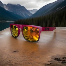 NEW SPY  OPTICS Sunglasses In Hot Pink KEN BLOCK 43 Helm PROMO GLASSES UV400