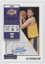 2018-19 Panini Contenders Rookie Ticket Variation Svi Mykhailiuk #139 Auto 0ll