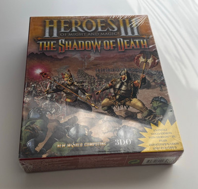 Heroes of Might and Magic 3: The Shadow of Death Neu in Folie Originalverpackt