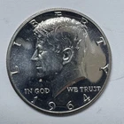 1964 P Kennedy Half Dollar Proof US 90% Silver JFK 50 Cent Coin Philadelphia
