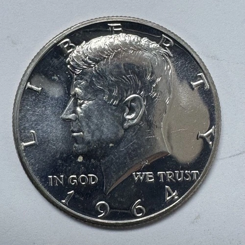 1964 P Kennedy Half Dollar Proof US 90% Silver JFK 50 Cent Coin Philadelphia
