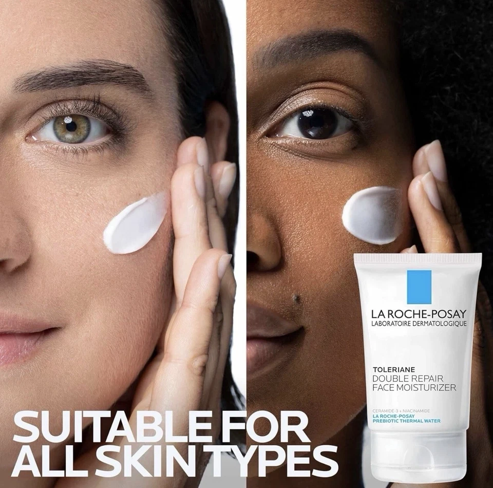 LA ROCHE-POSAY Toleriane Face Moisturizer, Ceramide & Niacinamide, 3.38oz - Image 3 of 4