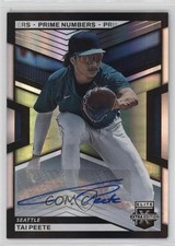 2023 Elite Extra Edition Prime Numbers A Signatures /200 Tai Peete #45 Auto 10ef
