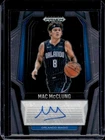 2024-25 Panini Prizm Black Mac McClung Signatures Auto Autograph #SIG-MAC Magic