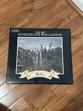 2007 Civil War Lang Mort Kunstler Civil War Calendar
