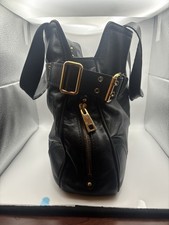 Marc Jacobs Black Shoulder Bag Gold Hardware ...