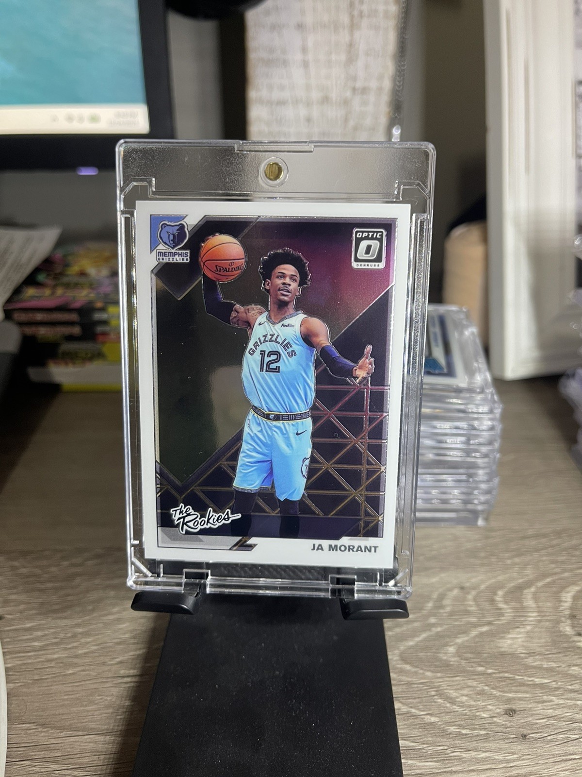 2019-20 Panini Donruss Optic #2 Ja Morant The Rookies Memphis Grizzlies RC Base